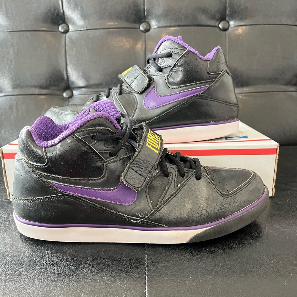 Vintage Y2K Nike Auto Force 180 Black Purple